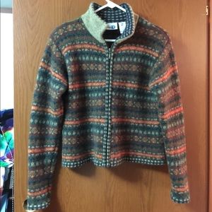Paul Harris Design Wool zippered jacket size M
